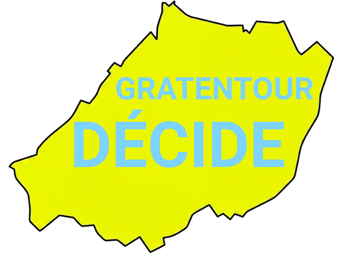 Gratentour Décide — silhouette de la commune